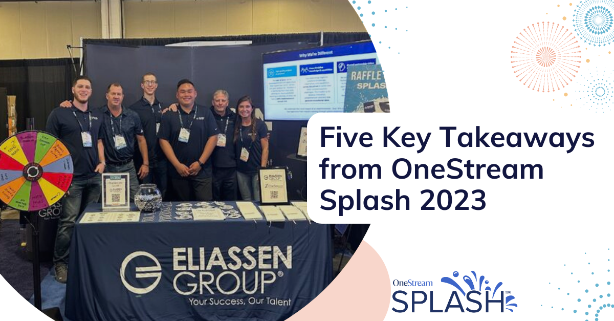 Five Key Takeaways from OneStream Splash 2023