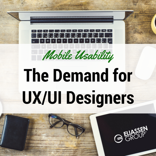 Mobile Usability in Web Design: The Demand for UX & UI Designers