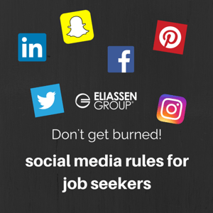 Don't get burned: social media rules for job seekers